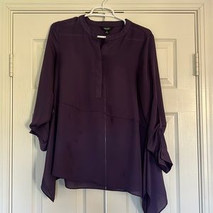 Vera Wang 3/4 Sleeve Blouse, Size Small